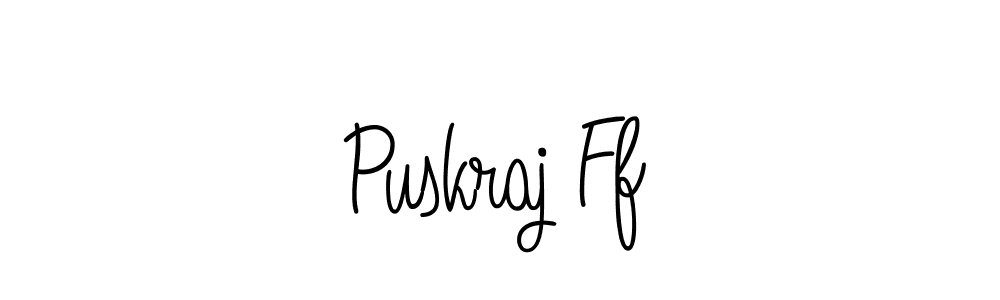 Angelique-Rose-font-FFP is a professional signature style that is perfect for those who want to add a touch of class to their signature. It is also a great choice for those who want to make their signature more unique. Get Puskraj Ff name to fancy signature for free. Puskraj Ff signature style 5 images and pictures png