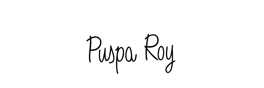 Make a short Puspa Roy signature style. Manage your documents anywhere anytime using Angelique-Rose-font-FFP. Create and add eSignatures, submit forms, share and send files easily. Puspa Roy signature style 5 images and pictures png