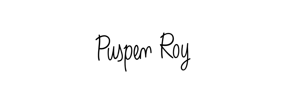 Angelique-Rose-font-FFP is a professional signature style that is perfect for those who want to add a touch of class to their signature. It is also a great choice for those who want to make their signature more unique. Get Puspen Roy name to fancy signature for free. Puspen Roy signature style 5 images and pictures png