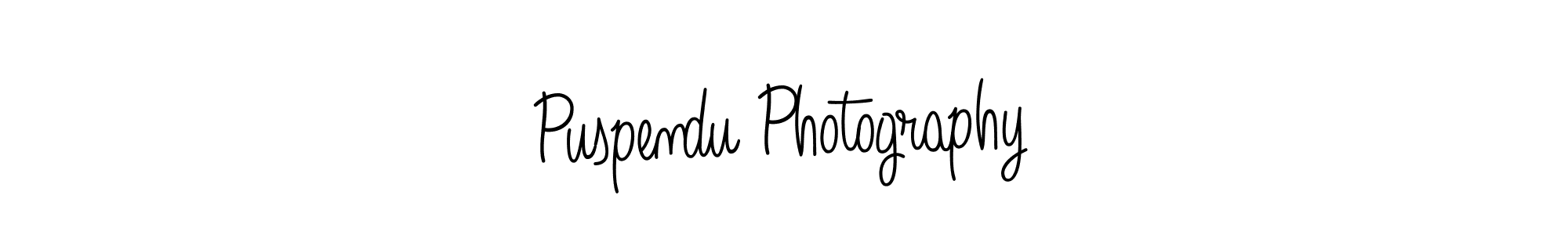 Use a signature maker to create a handwritten signature online. With this signature software, you can design (Angelique-Rose-font-FFP) your own signature for name Puspendu Photography. Puspendu Photography signature style 5 images and pictures png