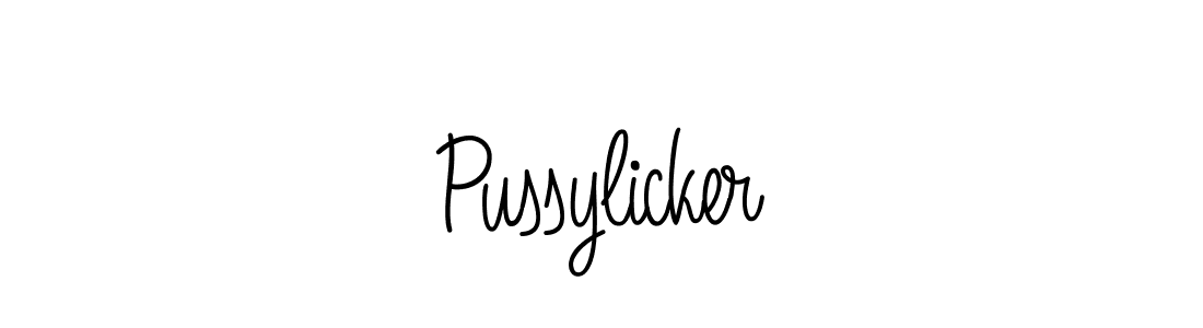 Make a short Pussylicker signature style. Manage your documents anywhere anytime using Angelique-Rose-font-FFP. Create and add eSignatures, submit forms, share and send files easily. Pussylicker signature style 5 images and pictures png