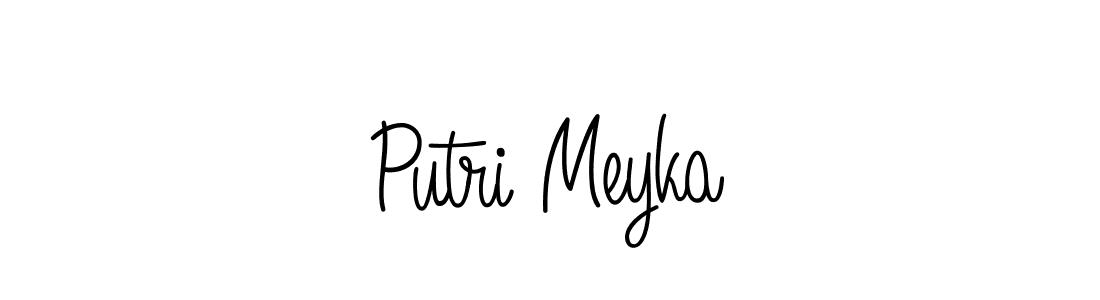 You can use this online signature creator to create a handwritten signature for the name Putri Meyka. This is the best online autograph maker. Putri Meyka signature style 5 images and pictures png