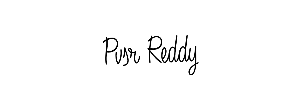 Also we have Pvsr Reddy name is the best signature style. Create professional handwritten signature collection using Angelique-Rose-font-FFP autograph style. Pvsr Reddy signature style 5 images and pictures png