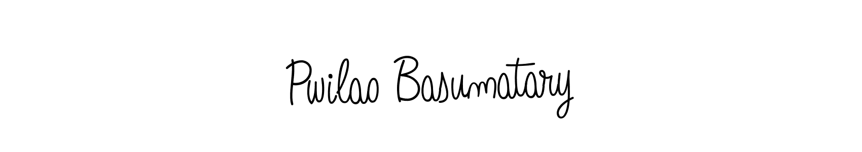 You can use this online signature creator to create a handwritten signature for the name Pwilao Basumatary. This is the best online autograph maker. Pwilao Basumatary signature style 5 images and pictures png