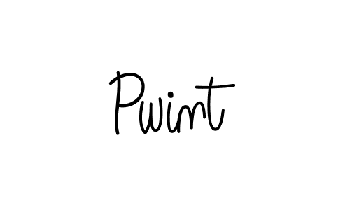 Design your own signature with our free online signature maker. With this signature software, you can create a handwritten (Angelique-Rose-font-FFP) signature for name Pwint. Pwint signature style 5 images and pictures png