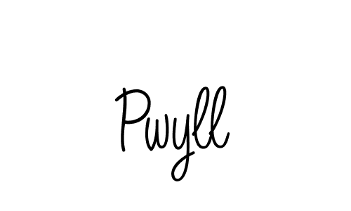 Make a beautiful signature design for name Pwyll. Use this online signature maker to create a handwritten signature for free. Pwyll signature style 5 images and pictures png