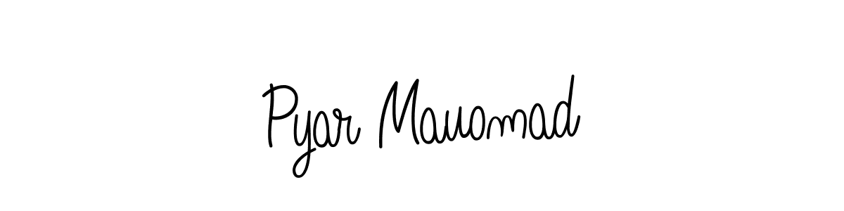 Here are the top 10 professional signature styles for the name Pyar Mauomad. These are the best autograph styles you can use for your name. Pyar Mauomad signature style 5 images and pictures png