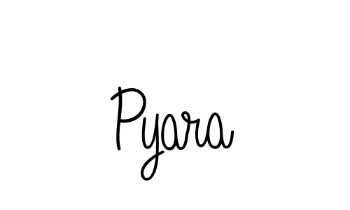 How to Draw Pyara signature style? Angelique-Rose-font-FFP is a latest design signature styles for name Pyara. Pyara signature style 5 images and pictures png