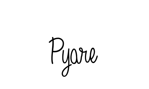 Angelique-Rose-font-FFP is a professional signature style that is perfect for those who want to add a touch of class to their signature. It is also a great choice for those who want to make their signature more unique. Get Pyare name to fancy signature for free. Pyare signature style 5 images and pictures png