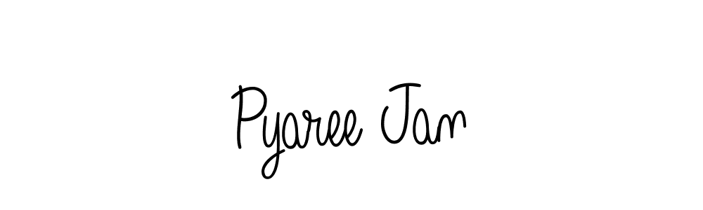 Angelique-Rose-font-FFP is a professional signature style that is perfect for those who want to add a touch of class to their signature. It is also a great choice for those who want to make their signature more unique. Get Pyaree Jan name to fancy signature for free. Pyaree Jan signature style 5 images and pictures png