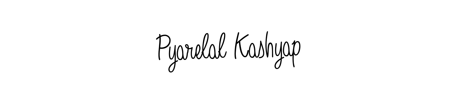 Also we have Pyarelal Kashyap name is the best signature style. Create professional handwritten signature collection using Angelique-Rose-font-FFP autograph style. Pyarelal Kashyap signature style 5 images and pictures png