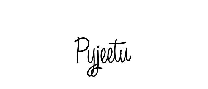 You can use this online signature creator to create a handwritten signature for the name Pyjeetu. This is the best online autograph maker. Pyjeetu signature style 5 images and pictures png