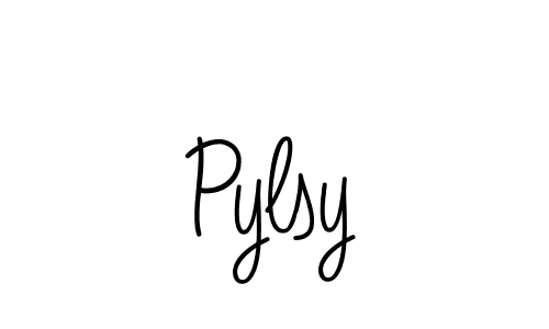 Similarly Angelique-Rose-font-FFP is the best handwritten signature design. Signature creator online .You can use it as an online autograph creator for name Pylsy. Pylsy signature style 5 images and pictures png