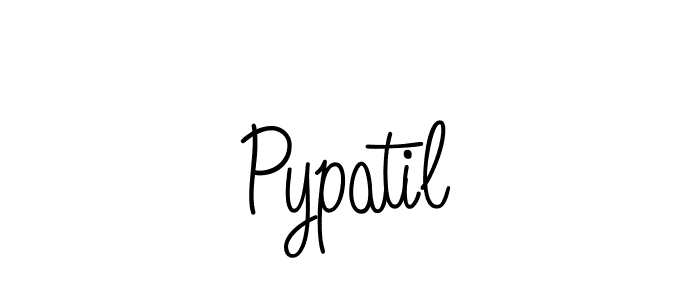 How to make Pypatil name signature. Use Angelique-Rose-font-FFP style for creating short signs online. This is the latest handwritten sign. Pypatil signature style 5 images and pictures png