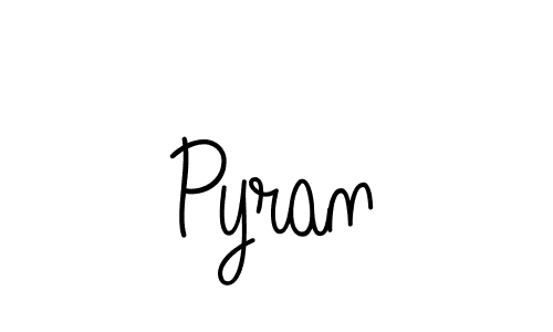 How to make Pyran signature? Angelique-Rose-font-FFP is a professional autograph style. Create handwritten signature for Pyran name. Pyran signature style 5 images and pictures png