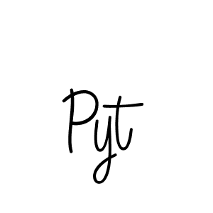 Also we have Pyt name is the best signature style. Create professional handwritten signature collection using Angelique-Rose-font-FFP autograph style. Pyt signature style 5 images and pictures png