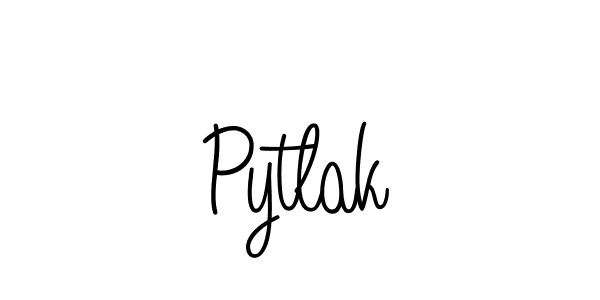 You should practise on your own different ways (Angelique-Rose-font-FFP) to write your name (Pytlak) in signature. don't let someone else do it for you. Pytlak signature style 5 images and pictures png