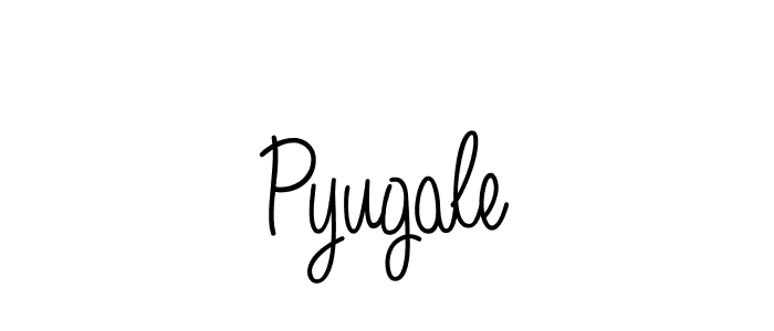 Angelique-Rose-font-FFP is a professional signature style that is perfect for those who want to add a touch of class to their signature. It is also a great choice for those who want to make their signature more unique. Get Pyugale name to fancy signature for free. Pyugale signature style 5 images and pictures png