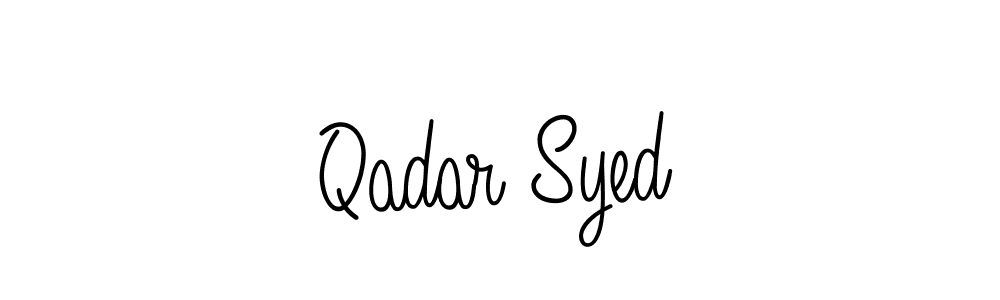 Similarly Angelique-Rose-font-FFP is the best handwritten signature design. Signature creator online .You can use it as an online autograph creator for name Qadar Syed. Qadar Syed signature style 5 images and pictures png