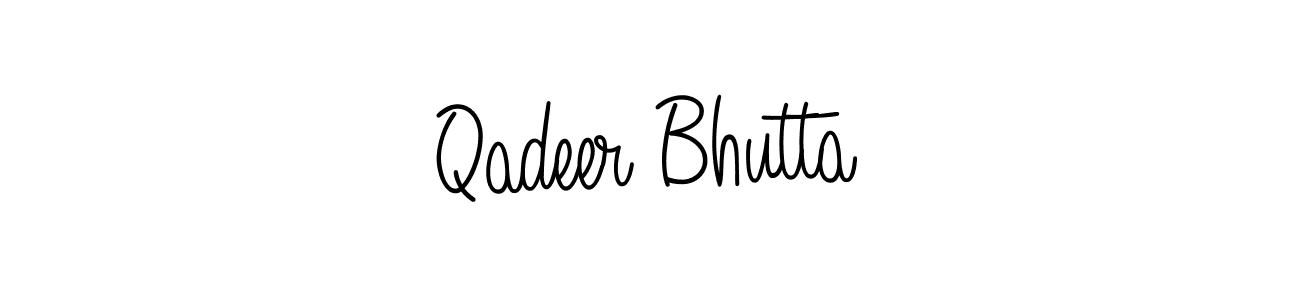 Also You can easily find your signature by using the search form. We will create Qadeer Bhutta name handwritten signature images for you free of cost using Angelique-Rose-font-FFP sign style. Qadeer Bhutta signature style 5 images and pictures png