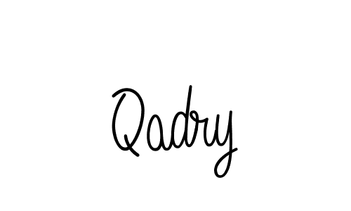 Similarly Angelique-Rose-font-FFP is the best handwritten signature design. Signature creator online .You can use it as an online autograph creator for name Qadry. Qadry signature style 5 images and pictures png