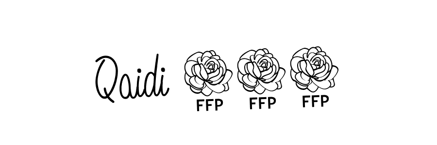 You should practise on your own different ways (Angelique-Rose-font-FFP) to write your name (Qaidi 804) in signature. don't let someone else do it for you. Qaidi 804 signature style 5 images and pictures png