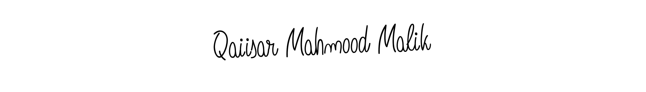 How to make Qaiisar Mahmood Malik name signature. Use Angelique-Rose-font-FFP style for creating short signs online. This is the latest handwritten sign. Qaiisar Mahmood Malik signature style 5 images and pictures png