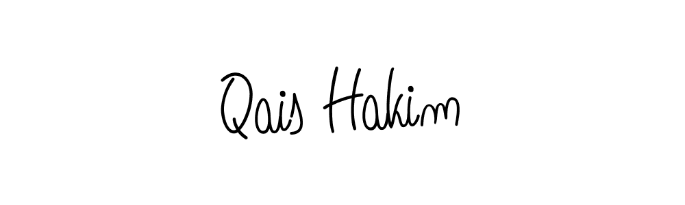 How to make Qais Hakim signature? Angelique-Rose-font-FFP is a professional autograph style. Create handwritten signature for Qais Hakim name. Qais Hakim signature style 5 images and pictures png