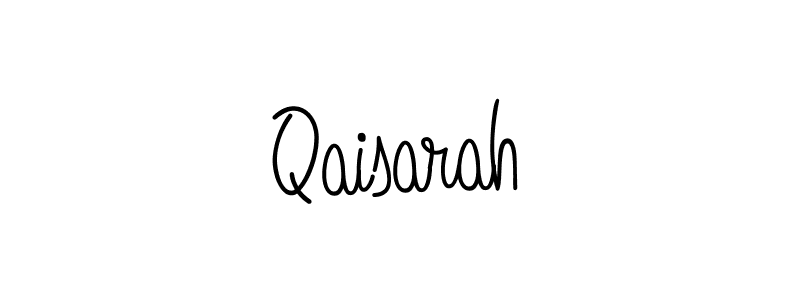 Also we have Qaisarah name is the best signature style. Create professional handwritten signature collection using Angelique-Rose-font-FFP autograph style. Qaisarah signature style 5 images and pictures png