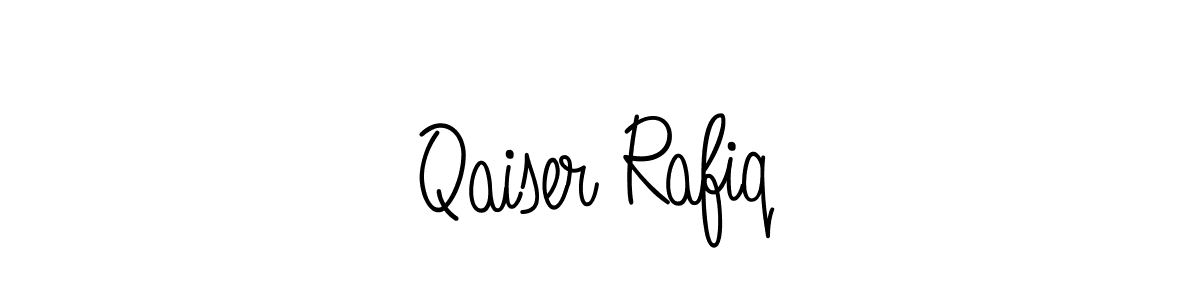 How to make Qaiser Rafiq signature? Angelique-Rose-font-FFP is a professional autograph style. Create handwritten signature for Qaiser Rafiq name. Qaiser Rafiq signature style 5 images and pictures png