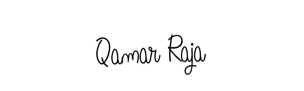 Once you've used our free online signature maker to create your best signature Angelique-Rose-font-FFP style, it's time to enjoy all of the benefits that Qamar Raja name signing documents. Qamar Raja signature style 5 images and pictures png