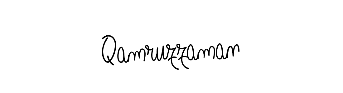 Make a short Qamruzzaman signature style. Manage your documents anywhere anytime using Angelique-Rose-font-FFP. Create and add eSignatures, submit forms, share and send files easily. Qamruzzaman signature style 5 images and pictures png