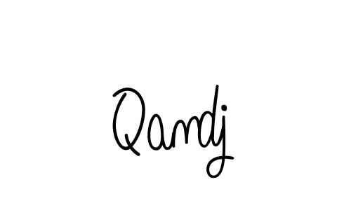 Once you've used our free online signature maker to create your best signature Angelique-Rose-font-FFP style, it's time to enjoy all of the benefits that Qandj name signing documents. Qandj signature style 5 images and pictures png