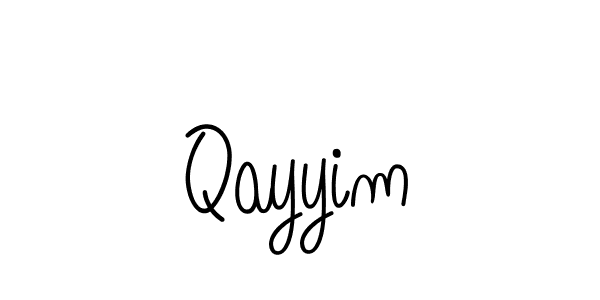 Also we have Qayyim name is the best signature style. Create professional handwritten signature collection using Angelique-Rose-font-FFP autograph style. Qayyim signature style 5 images and pictures png