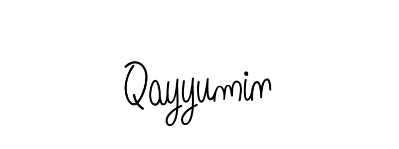 Once you've used our free online signature maker to create your best signature Angelique-Rose-font-FFP style, it's time to enjoy all of the benefits that Qayyumin name signing documents. Qayyumin signature style 5 images and pictures png
