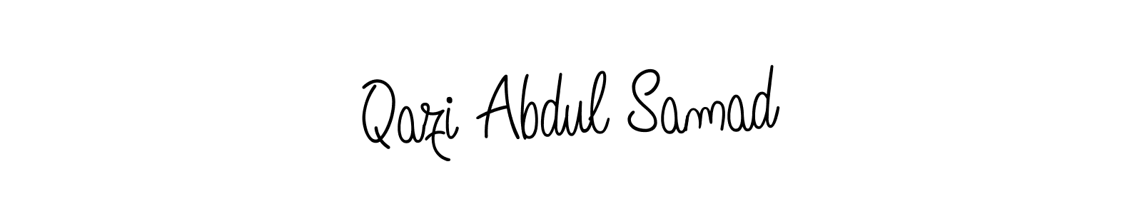 Similarly Angelique-Rose-font-FFP is the best handwritten signature design. Signature creator online .You can use it as an online autograph creator for name Qazi Abdul Samad. Qazi Abdul Samad signature style 5 images and pictures png