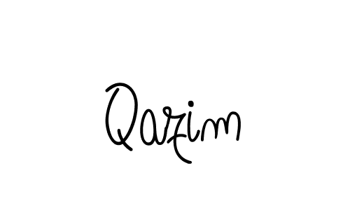 Make a beautiful signature design for name Qazim. Use this online signature maker to create a handwritten signature for free. Qazim signature style 5 images and pictures png