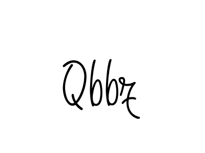 Also we have Qbbz name is the best signature style. Create professional handwritten signature collection using Angelique-Rose-font-FFP autograph style. Qbbz signature style 5 images and pictures png