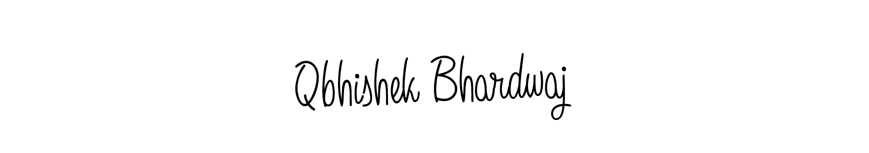 How to Draw Qbhishek Bhardwaj signature style? Angelique-Rose-font-FFP is a latest design signature styles for name Qbhishek Bhardwaj. Qbhishek Bhardwaj signature style 5 images and pictures png