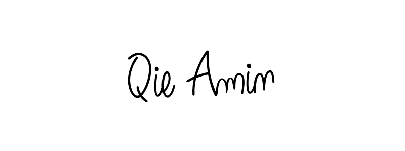 if you are searching for the best signature style for your name Qie Amin. so please give up your signature search. here we have designed multiple signature styles  using Angelique-Rose-font-FFP. Qie Amin signature style 5 images and pictures png