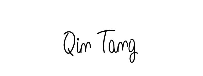 Design your own signature with our free online signature maker. With this signature software, you can create a handwritten (Angelique-Rose-font-FFP) signature for name Qin Tang. Qin Tang signature style 5 images and pictures png