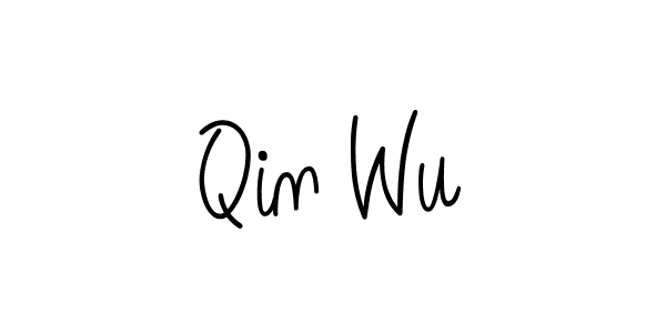 Make a beautiful signature design for name Qin Wu. Use this online signature maker to create a handwritten signature for free. Qin Wu signature style 5 images and pictures png