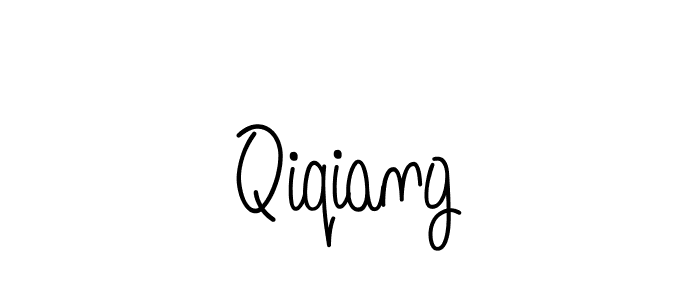 Design your own signature with our free online signature maker. With this signature software, you can create a handwritten (Angelique-Rose-font-FFP) signature for name Qiqiang. Qiqiang signature style 5 images and pictures png