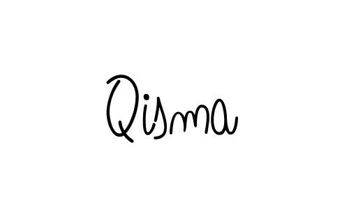 Design your own signature with our free online signature maker. With this signature software, you can create a handwritten (Angelique-Rose-font-FFP) signature for name Qisma. Qisma signature style 5 images and pictures png