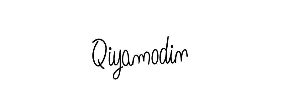 Make a beautiful signature design for name Qiyamodin. Use this online signature maker to create a handwritten signature for free. Qiyamodin signature style 5 images and pictures png