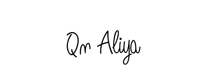 if you are searching for the best signature style for your name Qn Aliya. so please give up your signature search. here we have designed multiple signature styles  using Angelique-Rose-font-FFP. Qn Aliya signature style 5 images and pictures png