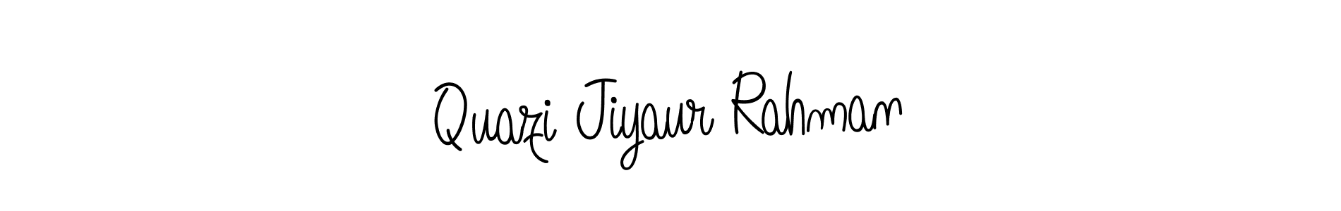 How to Draw Quazi Jiyaur Rahman signature style? Angelique-Rose-font-FFP is a latest design signature styles for name Quazi Jiyaur Rahman. Quazi Jiyaur Rahman signature style 5 images and pictures png