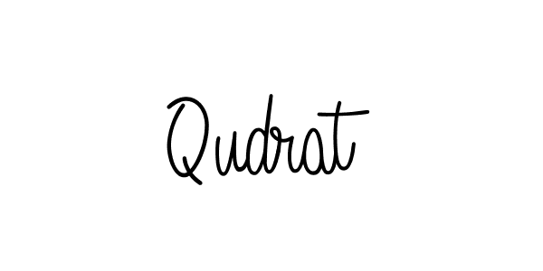 Create a beautiful signature design for name Qudrat. With this signature (Angelique-Rose-font-FFP) fonts, you can make a handwritten signature for free. Qudrat signature style 5 images and pictures png