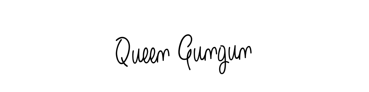 Also You can easily find your signature by using the search form. We will create Queen Gungun name handwritten signature images for you free of cost using Angelique-Rose-font-FFP sign style. Queen Gungun signature style 5 images and pictures png