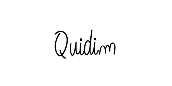 Make a beautiful signature design for name Quidim. Use this online signature maker to create a handwritten signature for free. Quidim signature style 5 images and pictures png